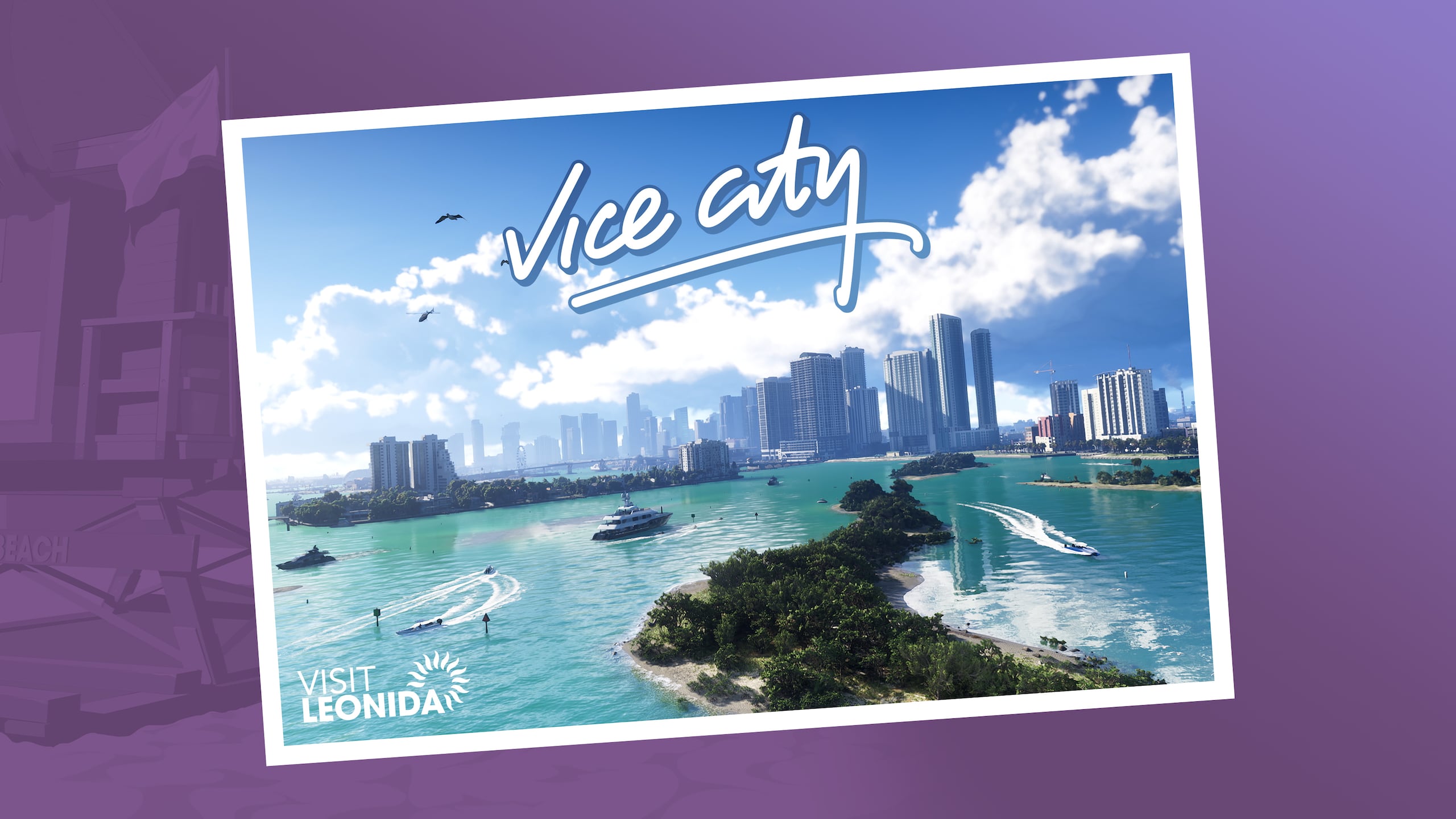 Cartão-postal de Vice City